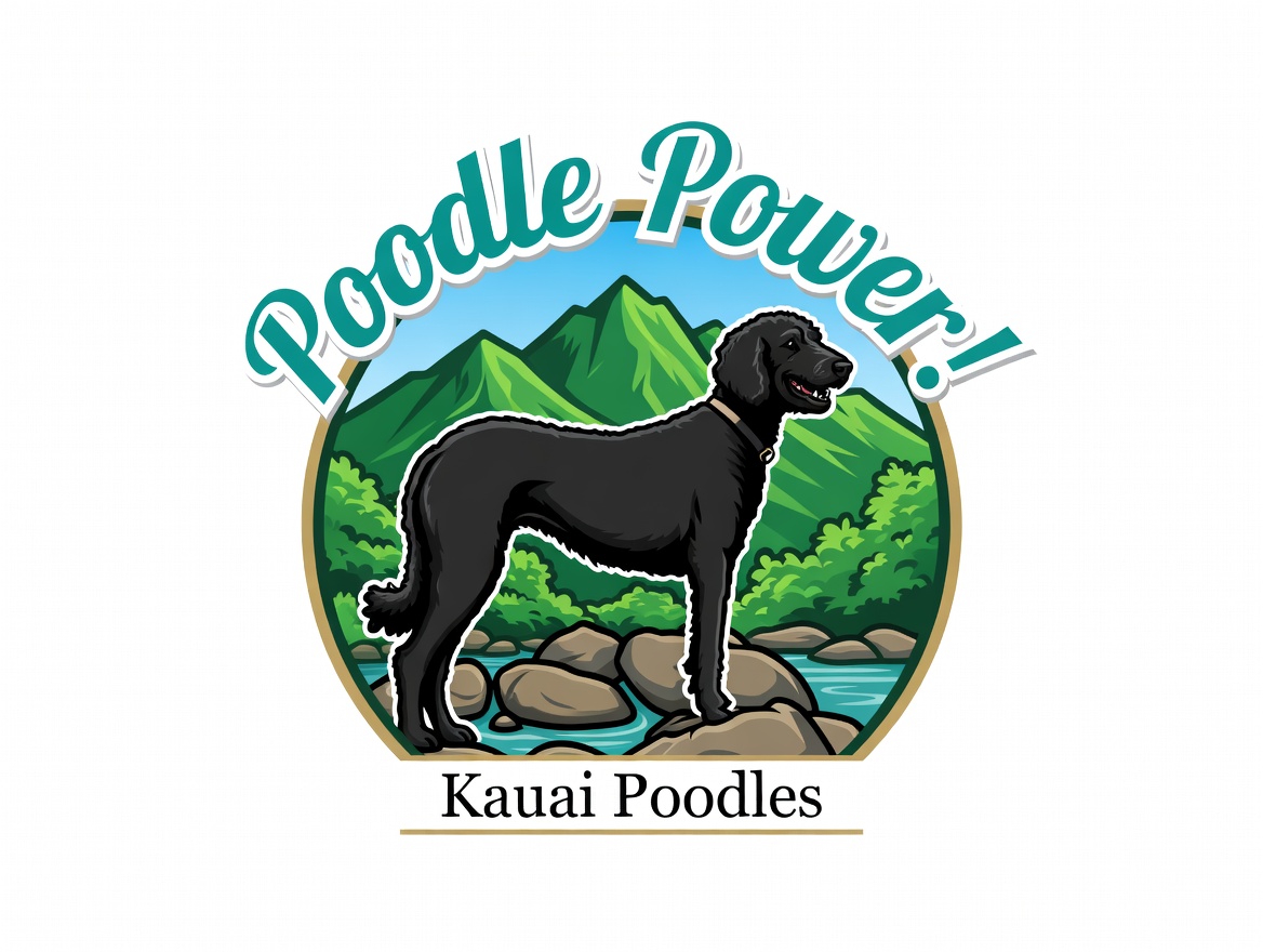 Kauai Poodles Logo